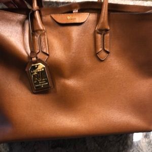 Ralph Lauren leather purse
